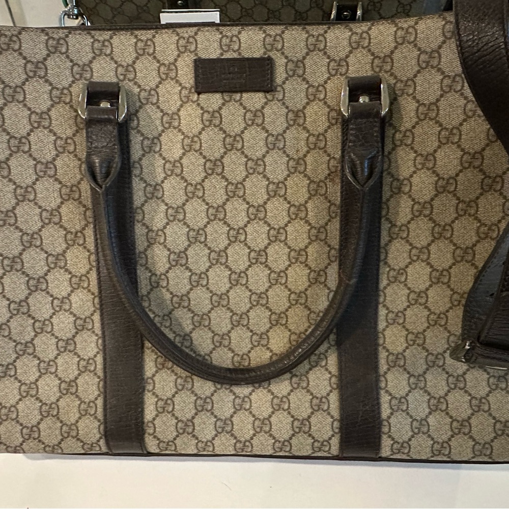 Gucci Monogram Tote Bag